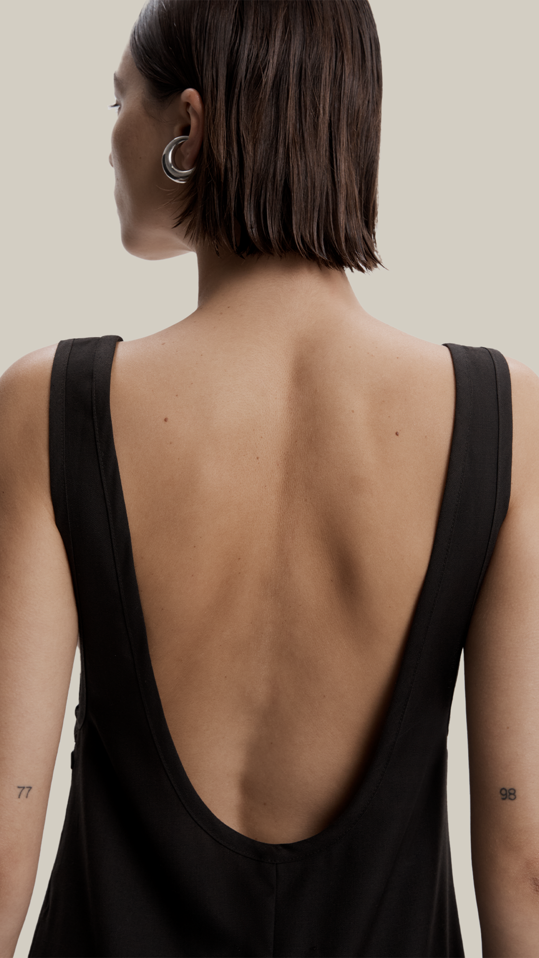 Suiting Maxi Dress