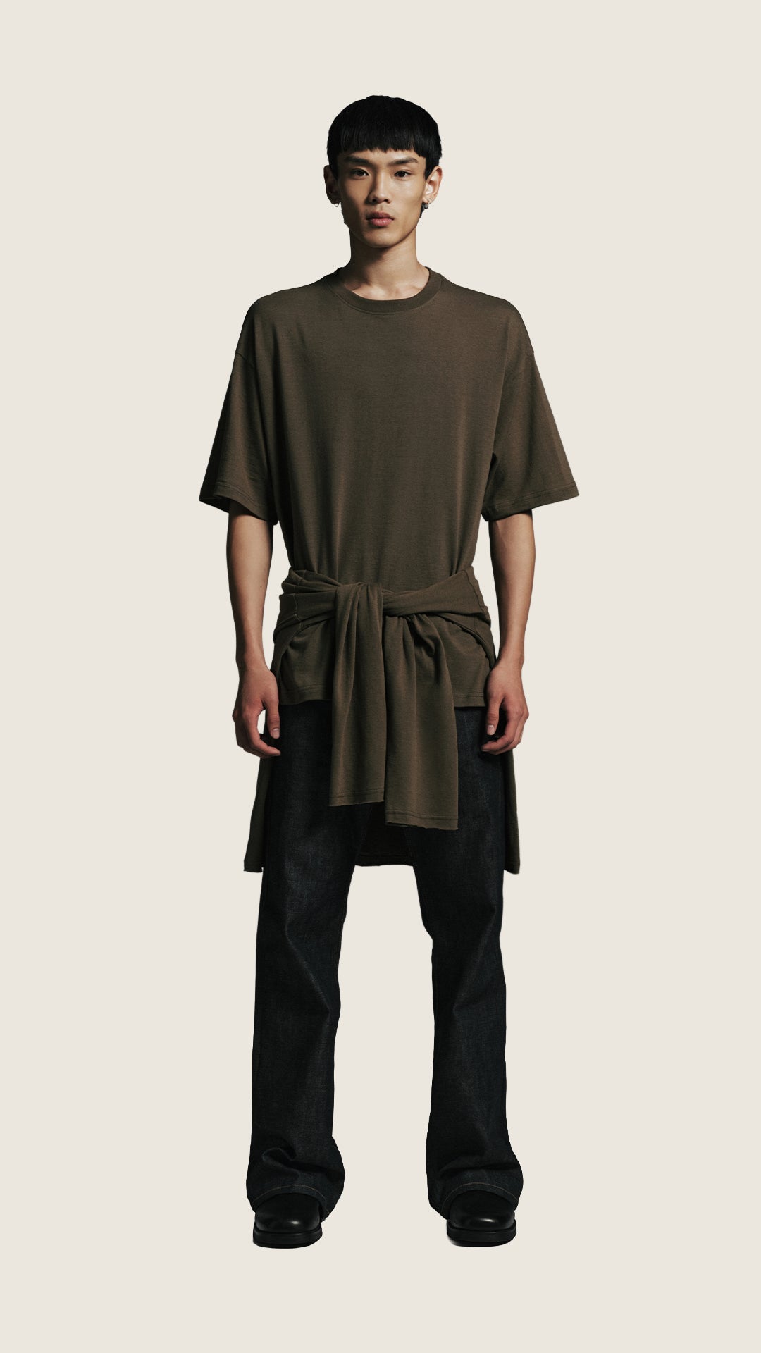 Oversized T-Shirt Khaki