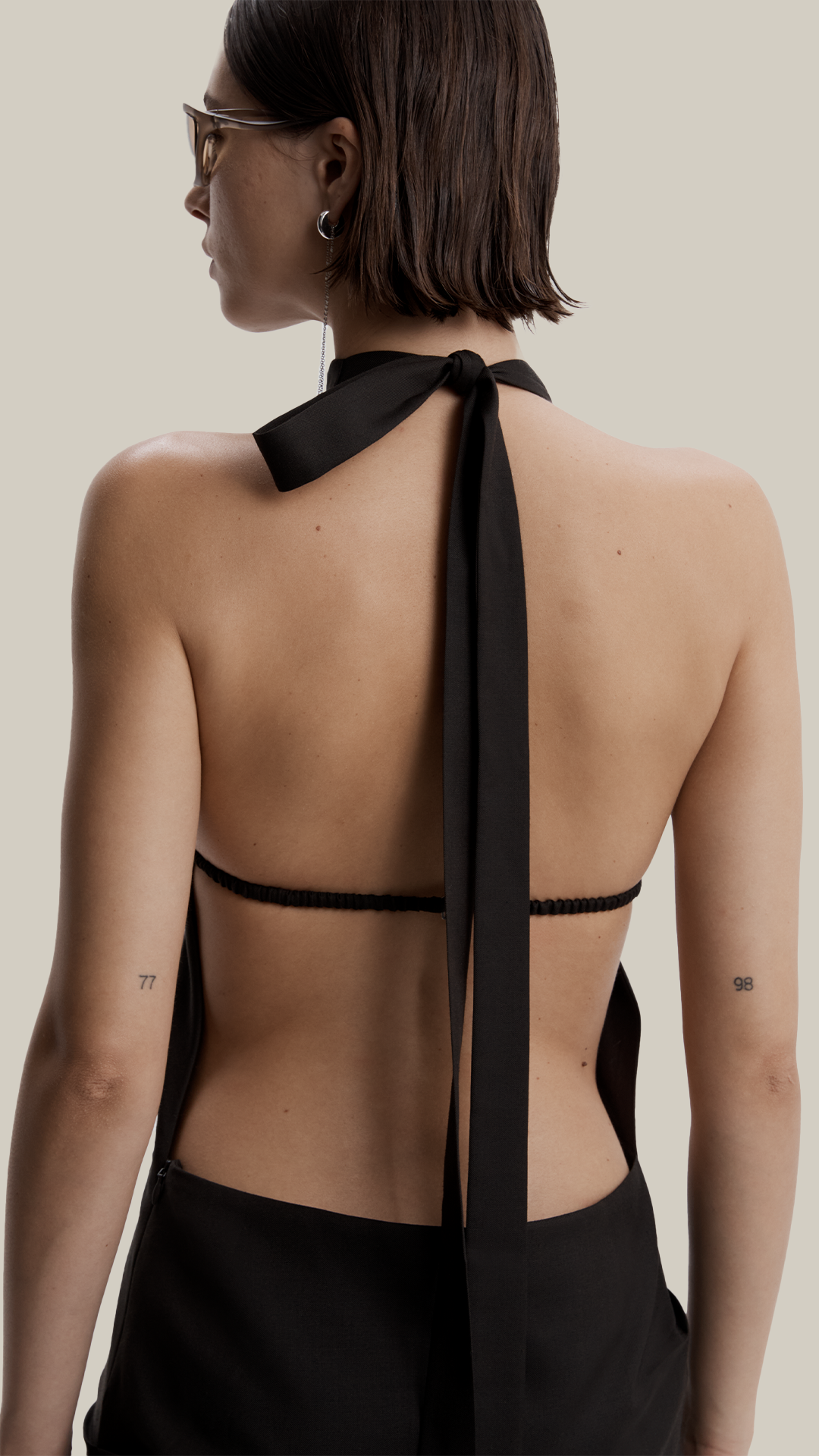 Suiting Tie Top