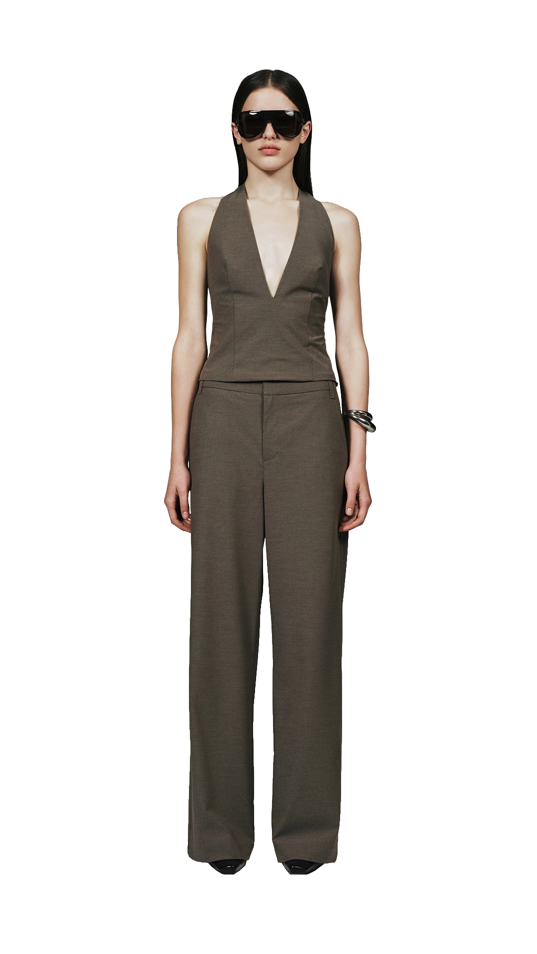 Tailored Straight Leg Pant
