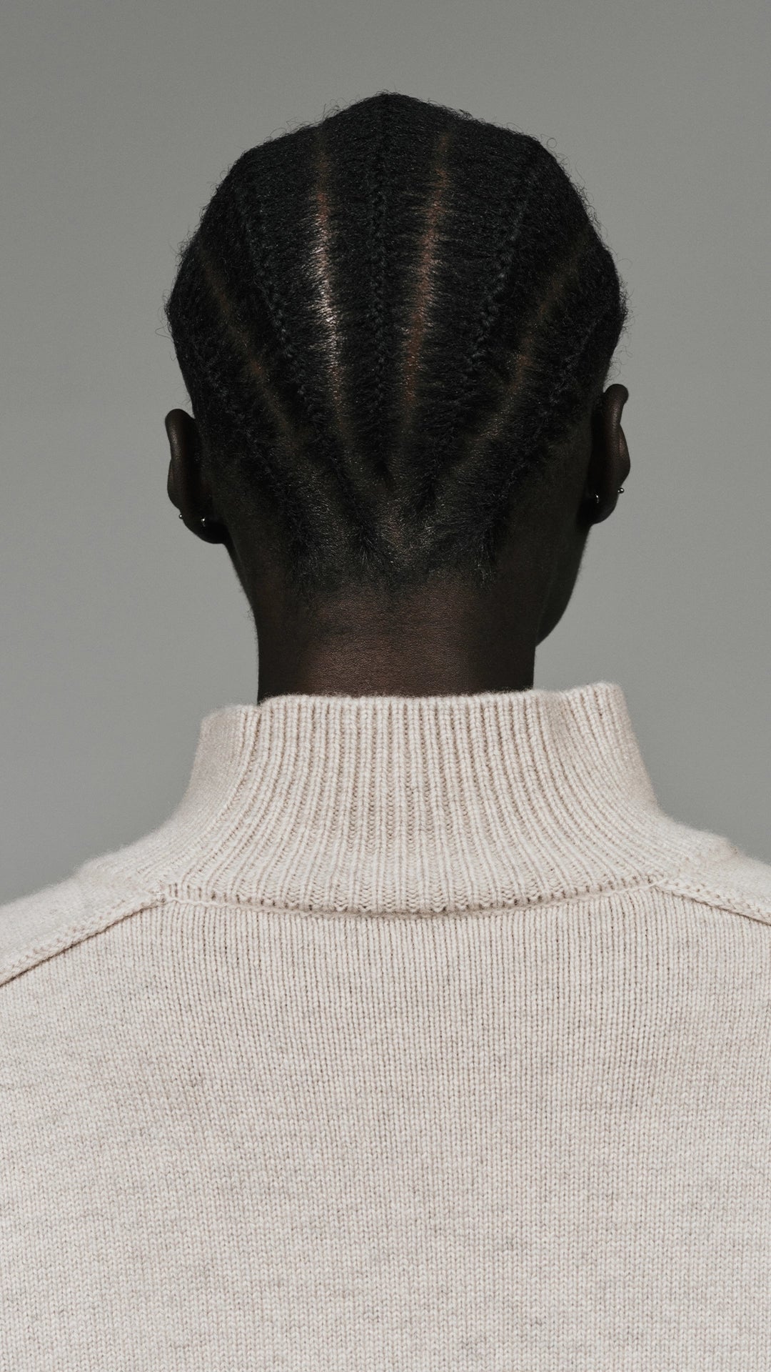 Knitted Funnel Neck Pullover image 3
