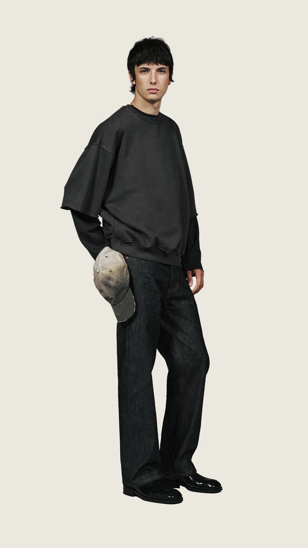 Cut of Crew Neck