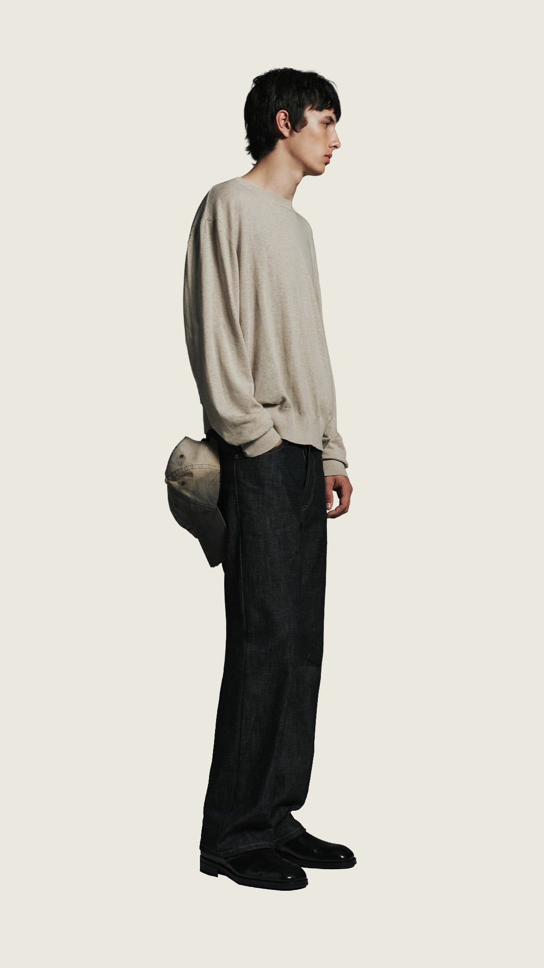 Linen Round Neck Sweater image 2