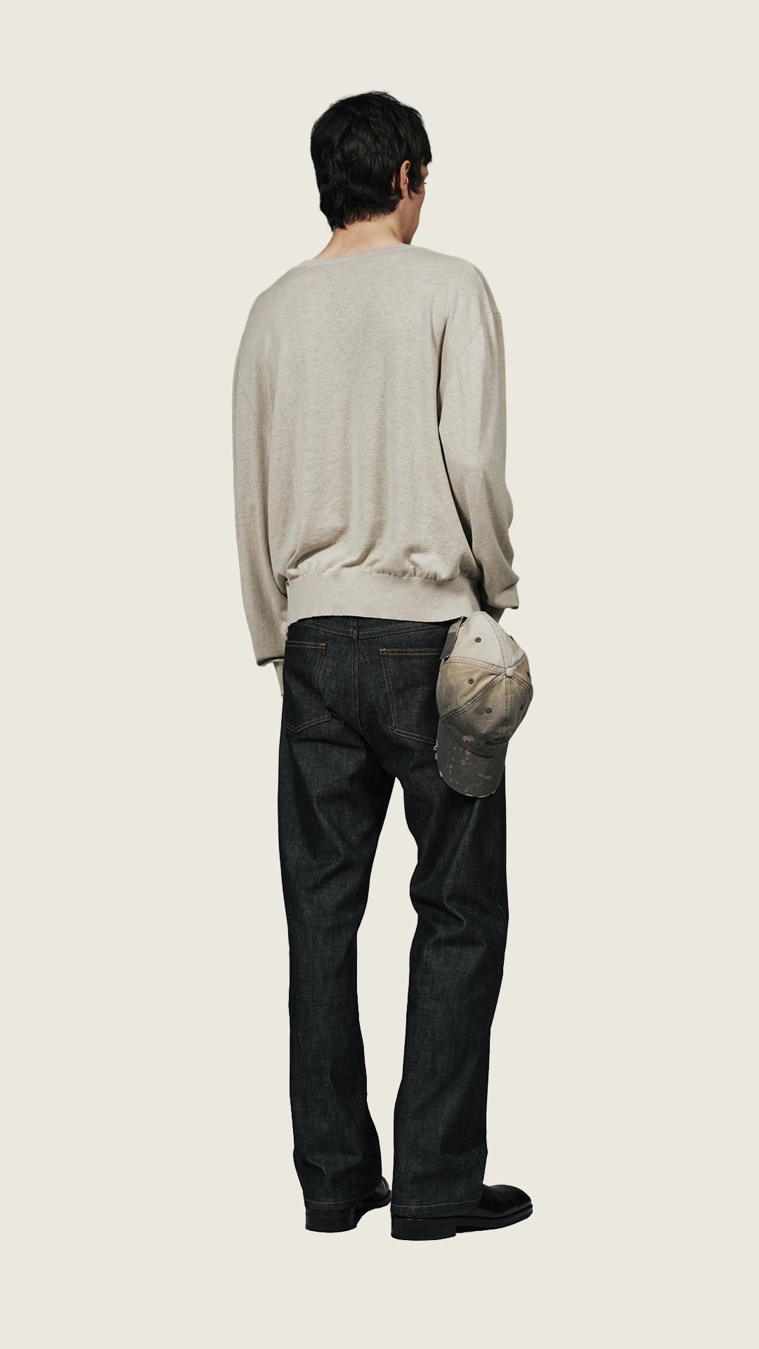 Linen Round Neck Sweater