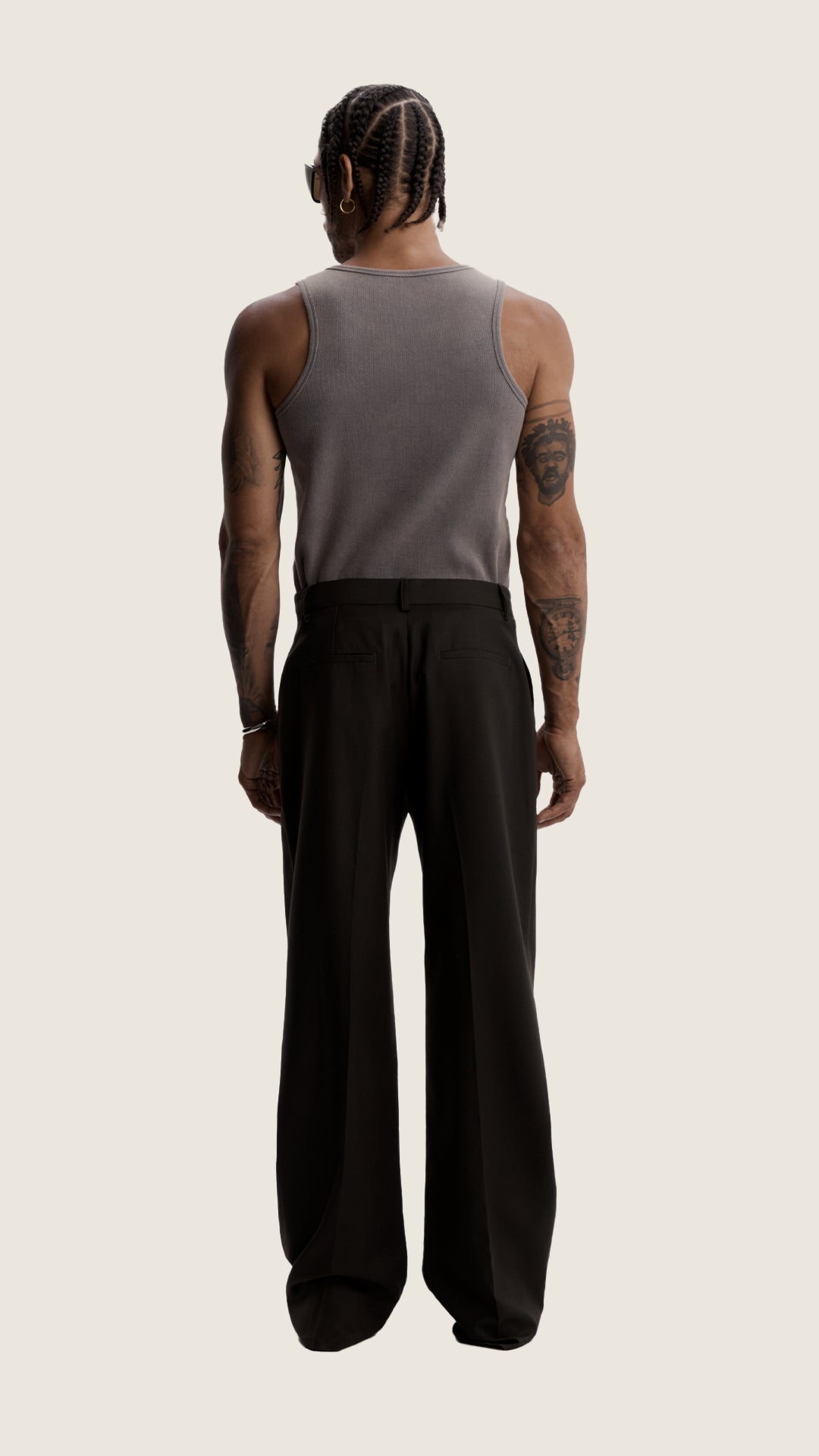 Pleated Tailored Pant