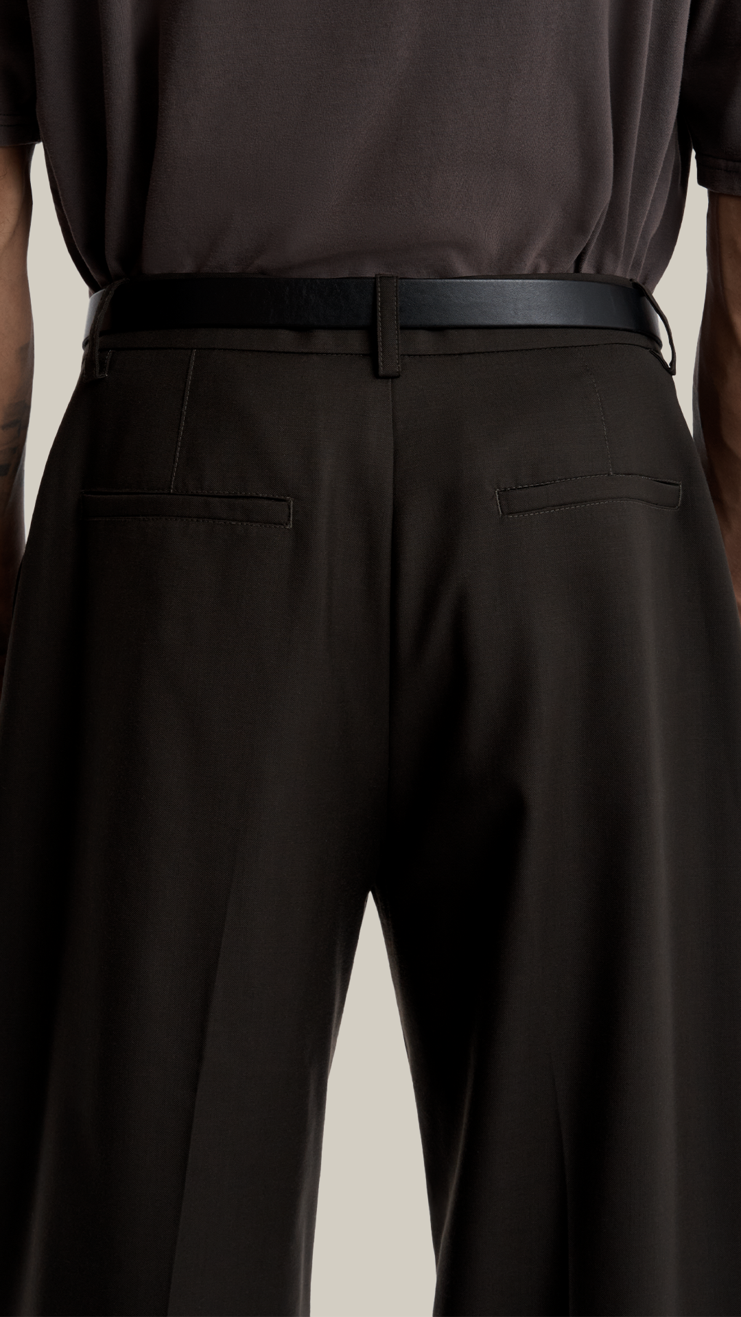 Pleated Tailored Pant