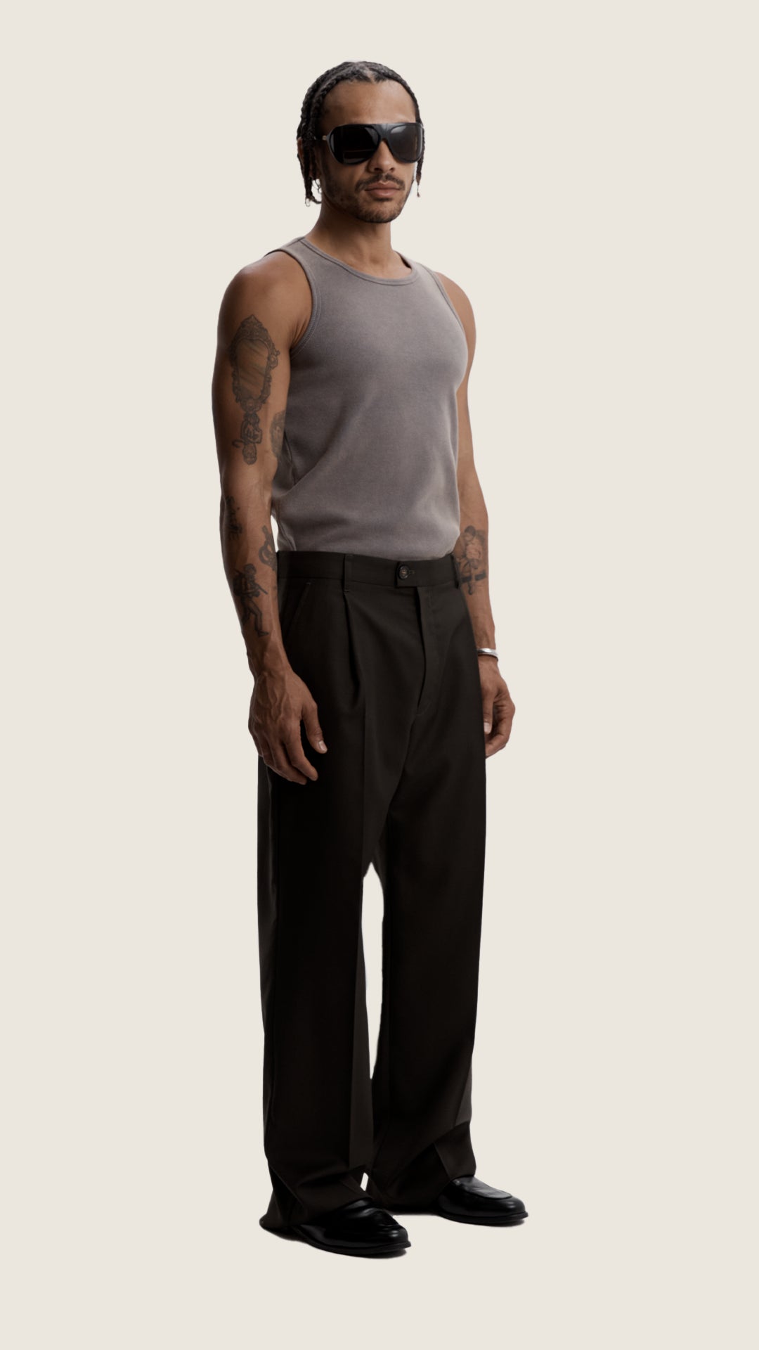 Pleated Tailored Pant image 1