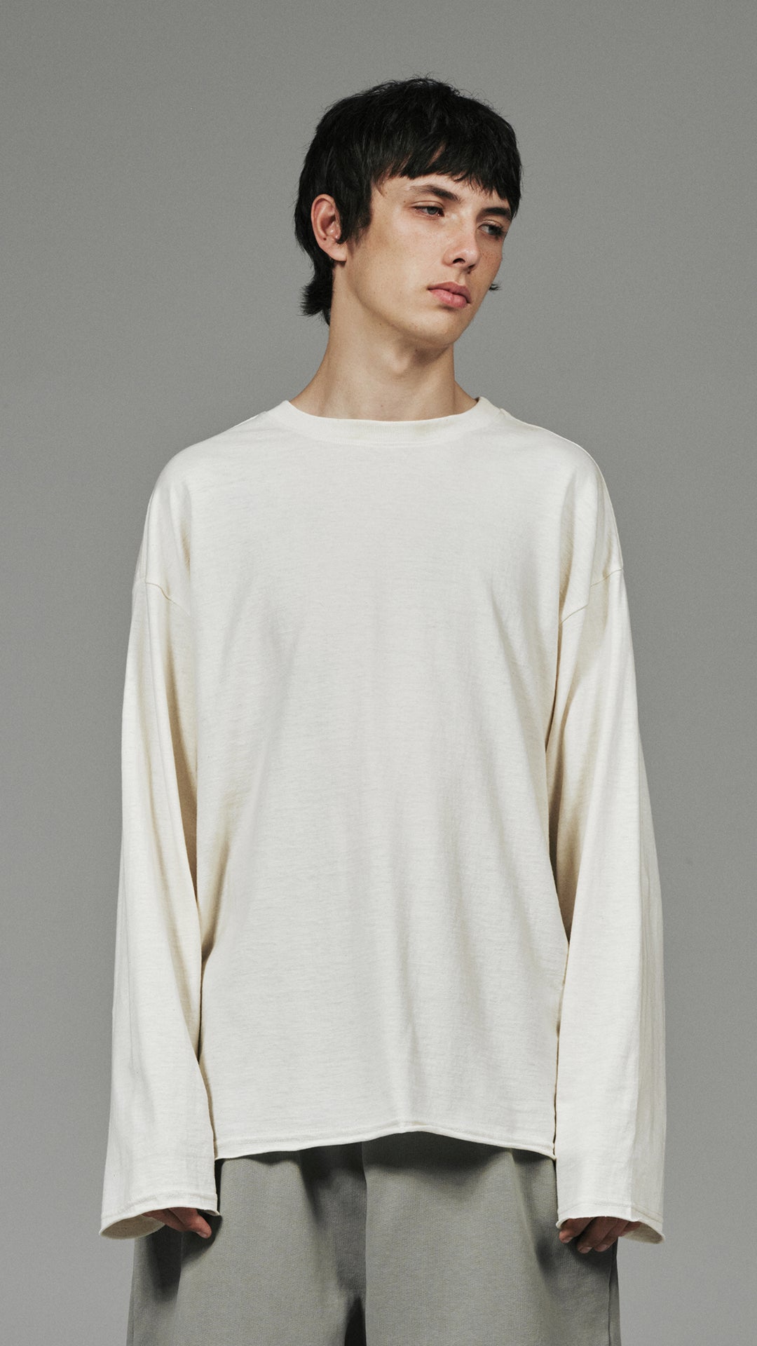 Oversized LS T-Shirt Natural image 2