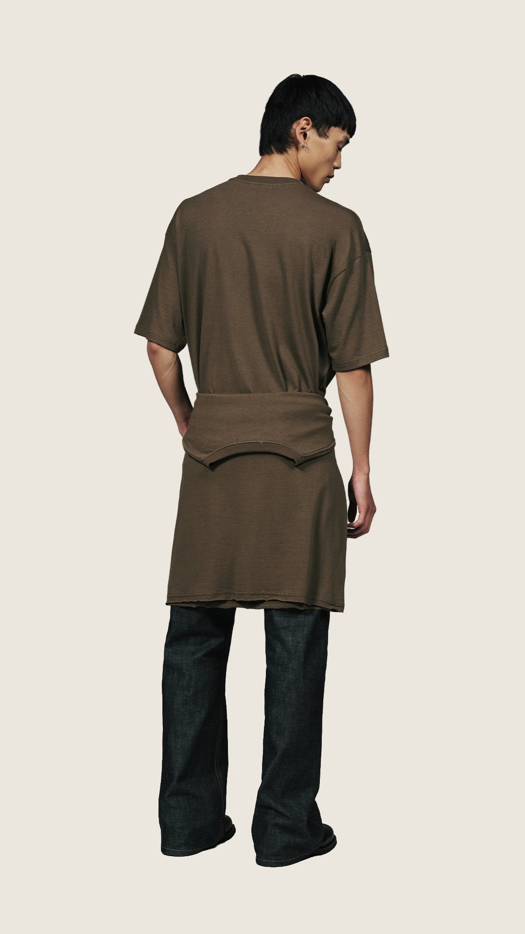 Oversized T-Shirt Khaki image 1