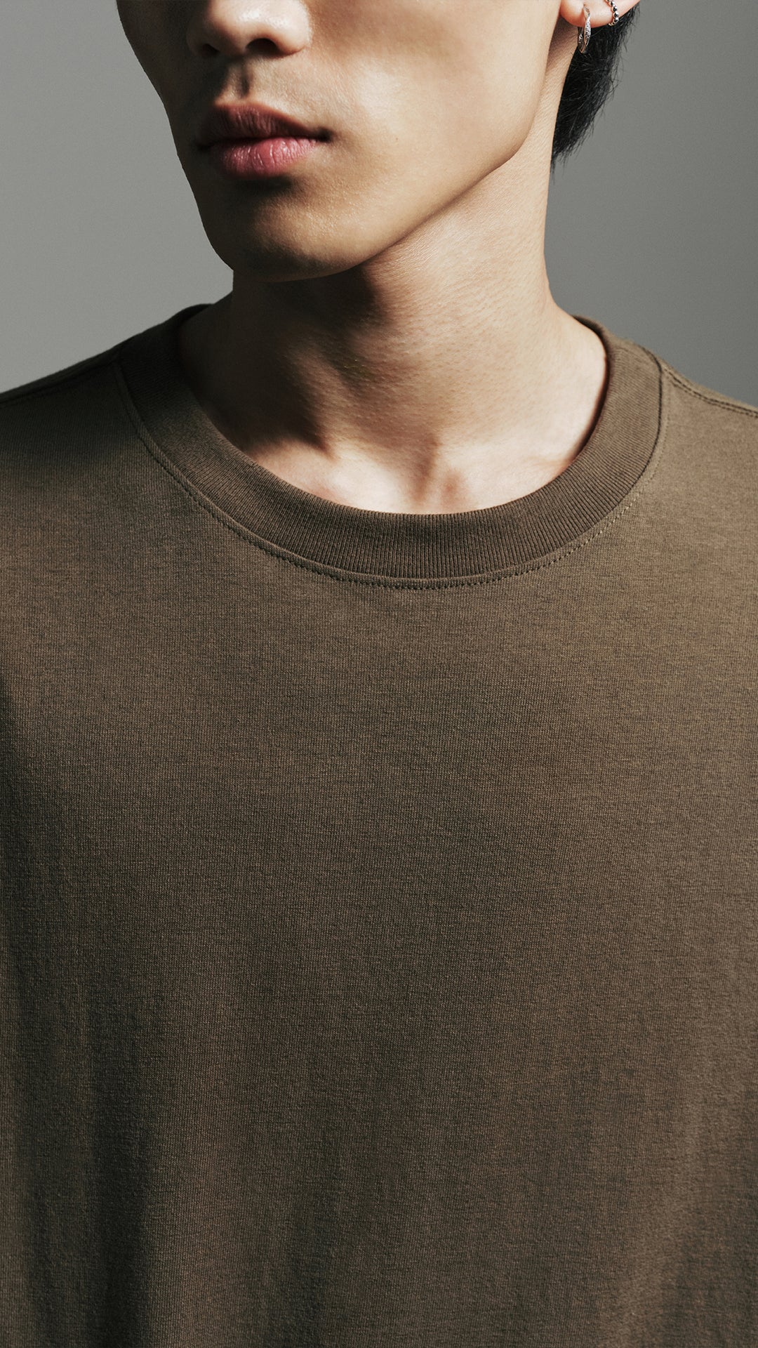 Oversized T-Shirt Khaki image 2