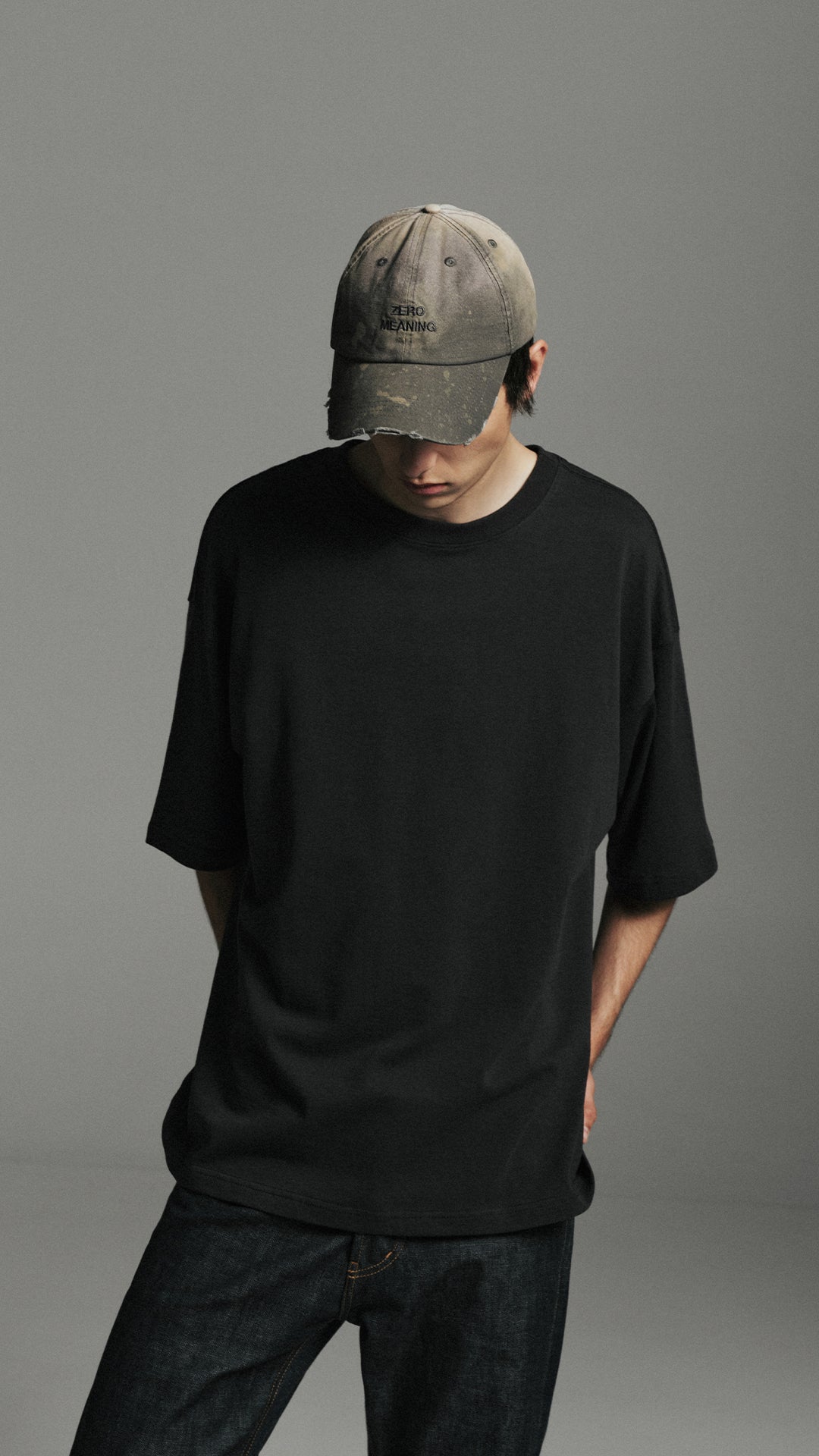 Oversized T-Shirt Charcoal image 3