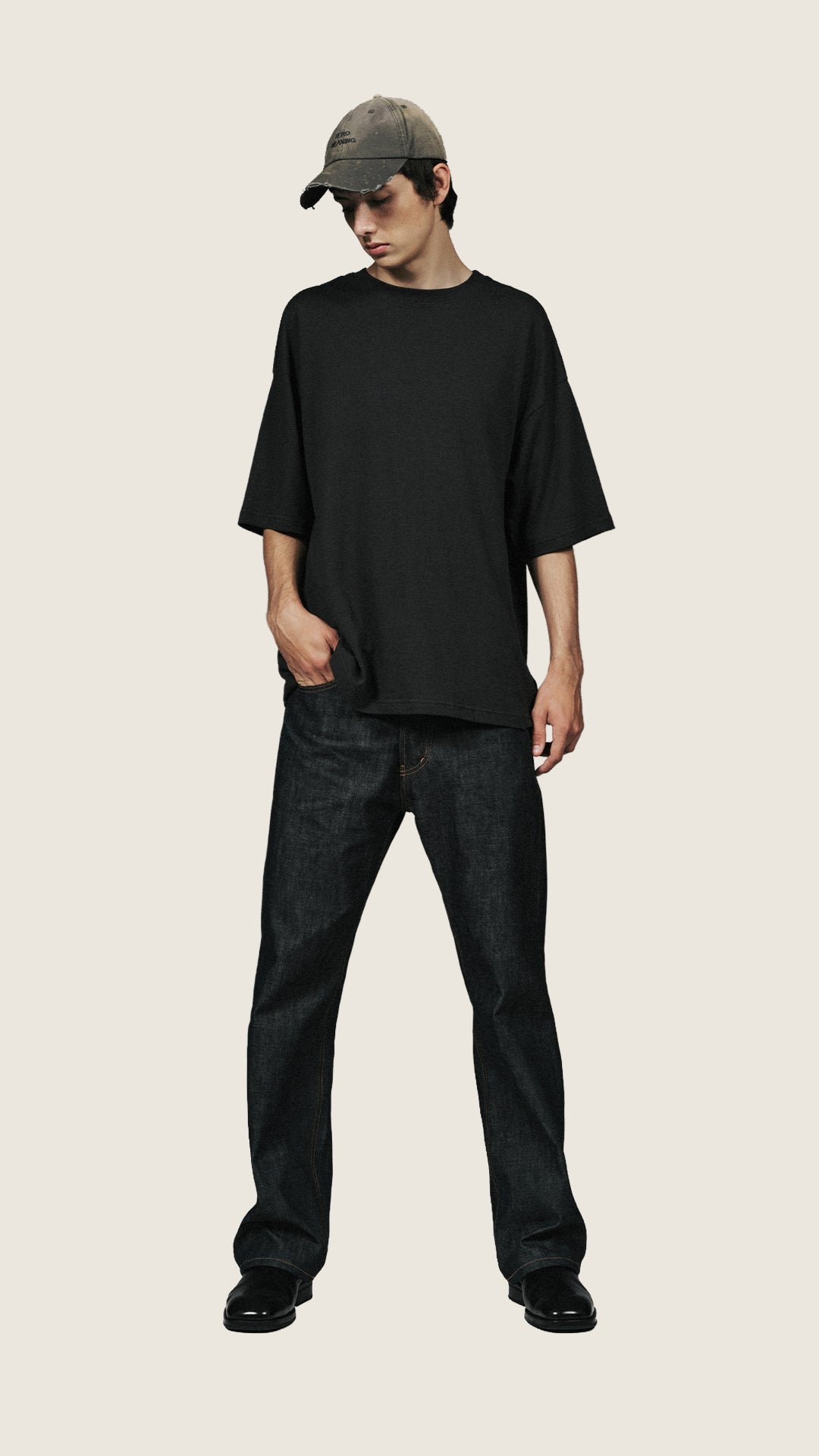 Oversized T-Shirt Charcoal