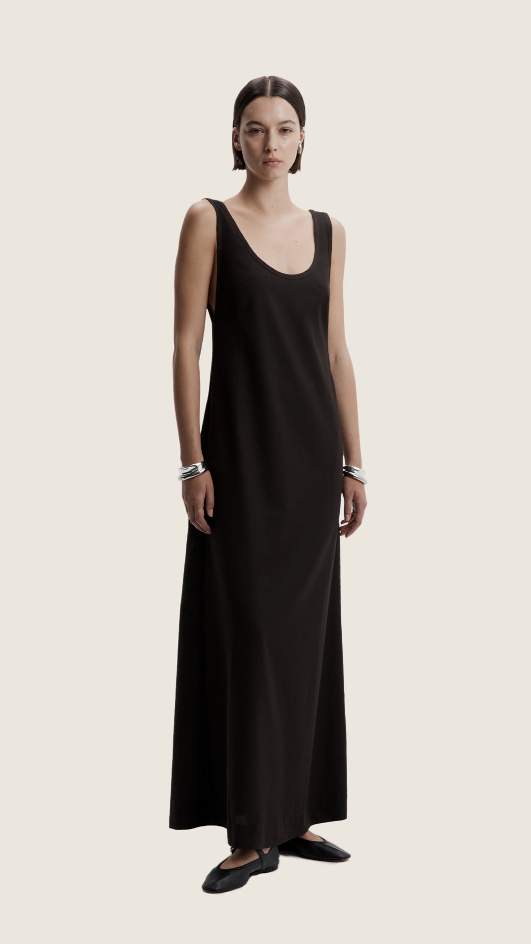 Suiting Maxi Dress