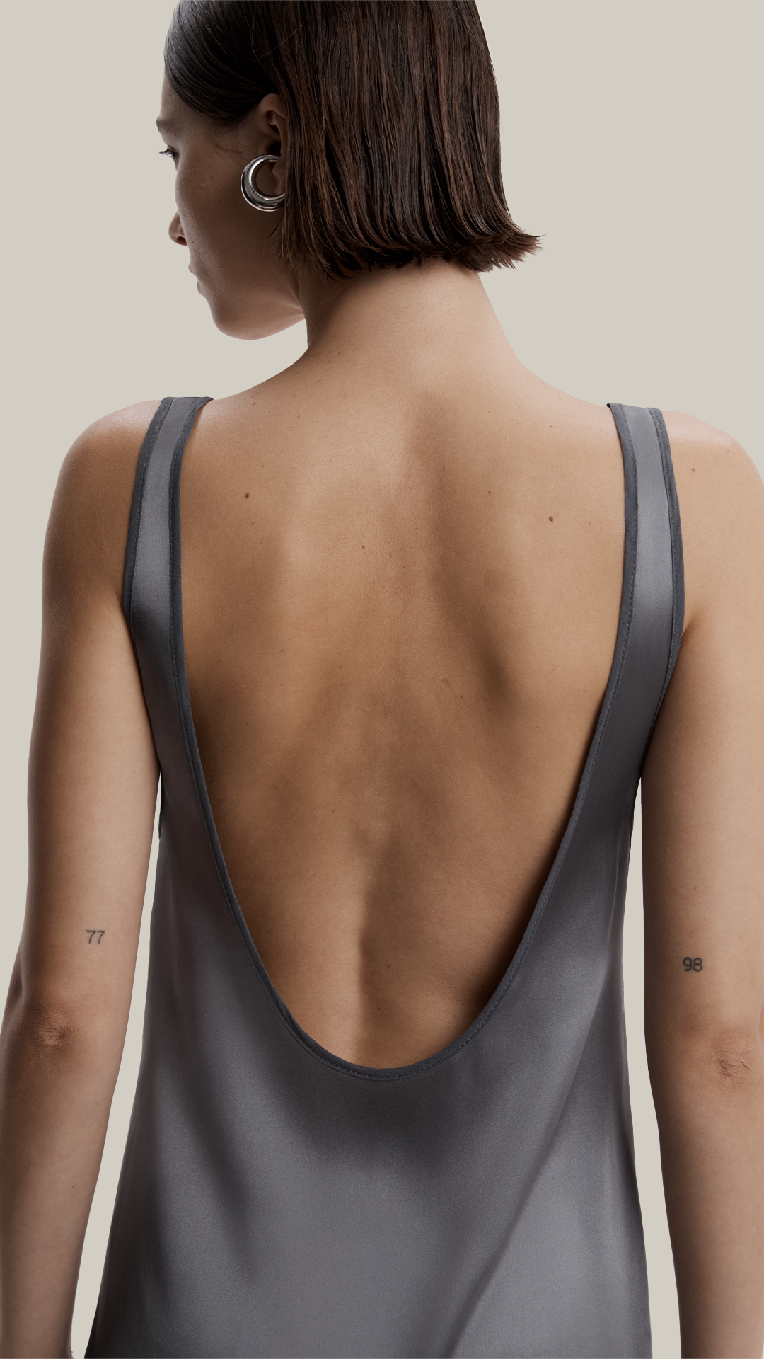 Silk Maxi Dress image 3