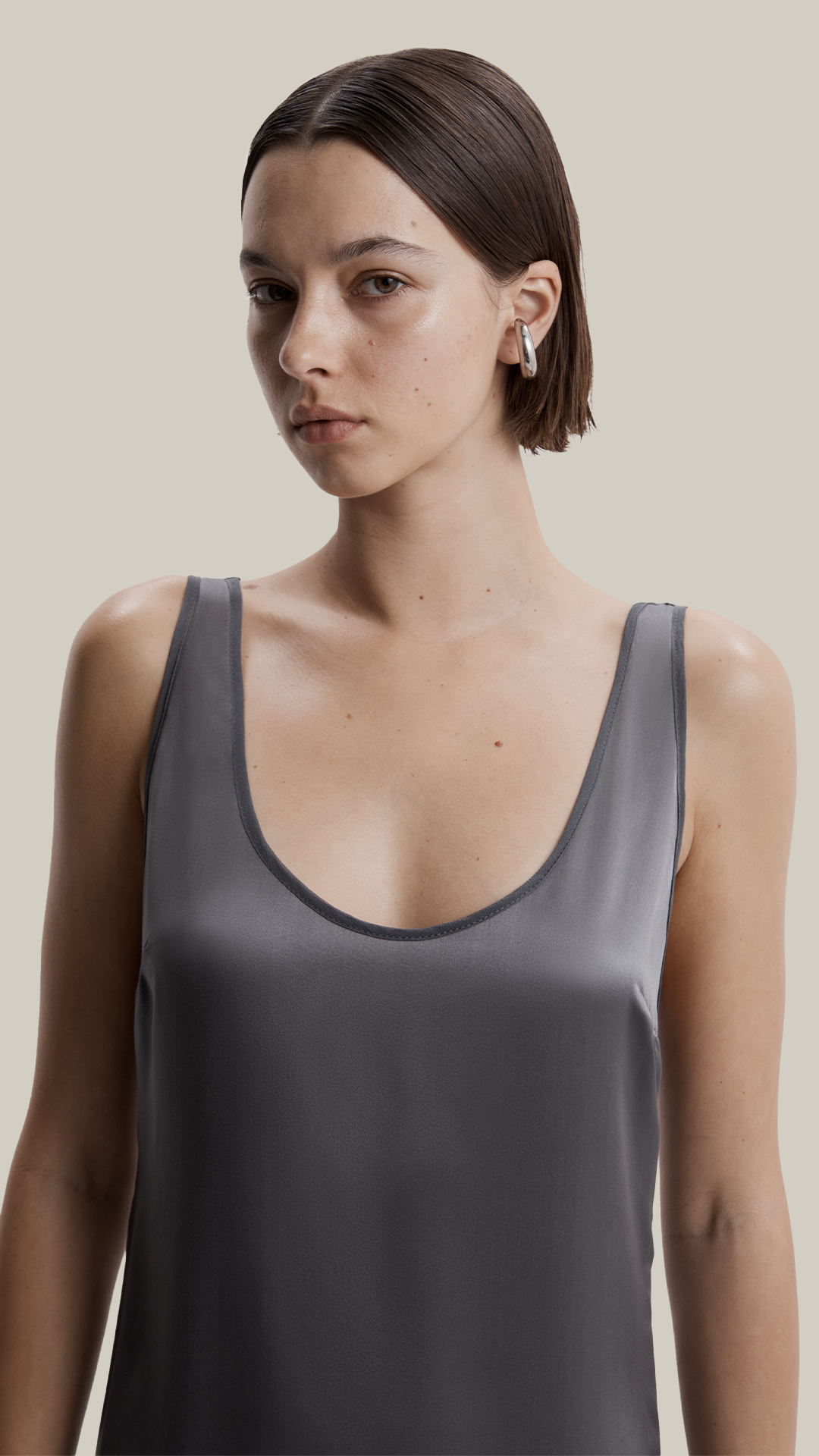 Silk Maxi Dress image 4