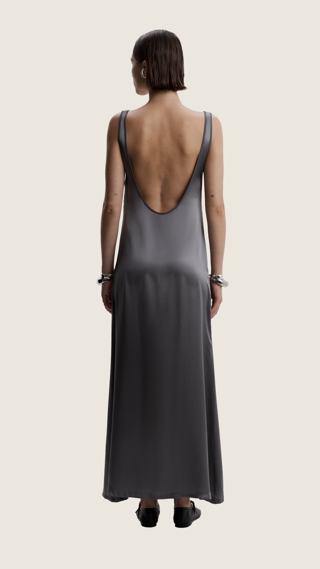 Silk Maxi Dress image 2