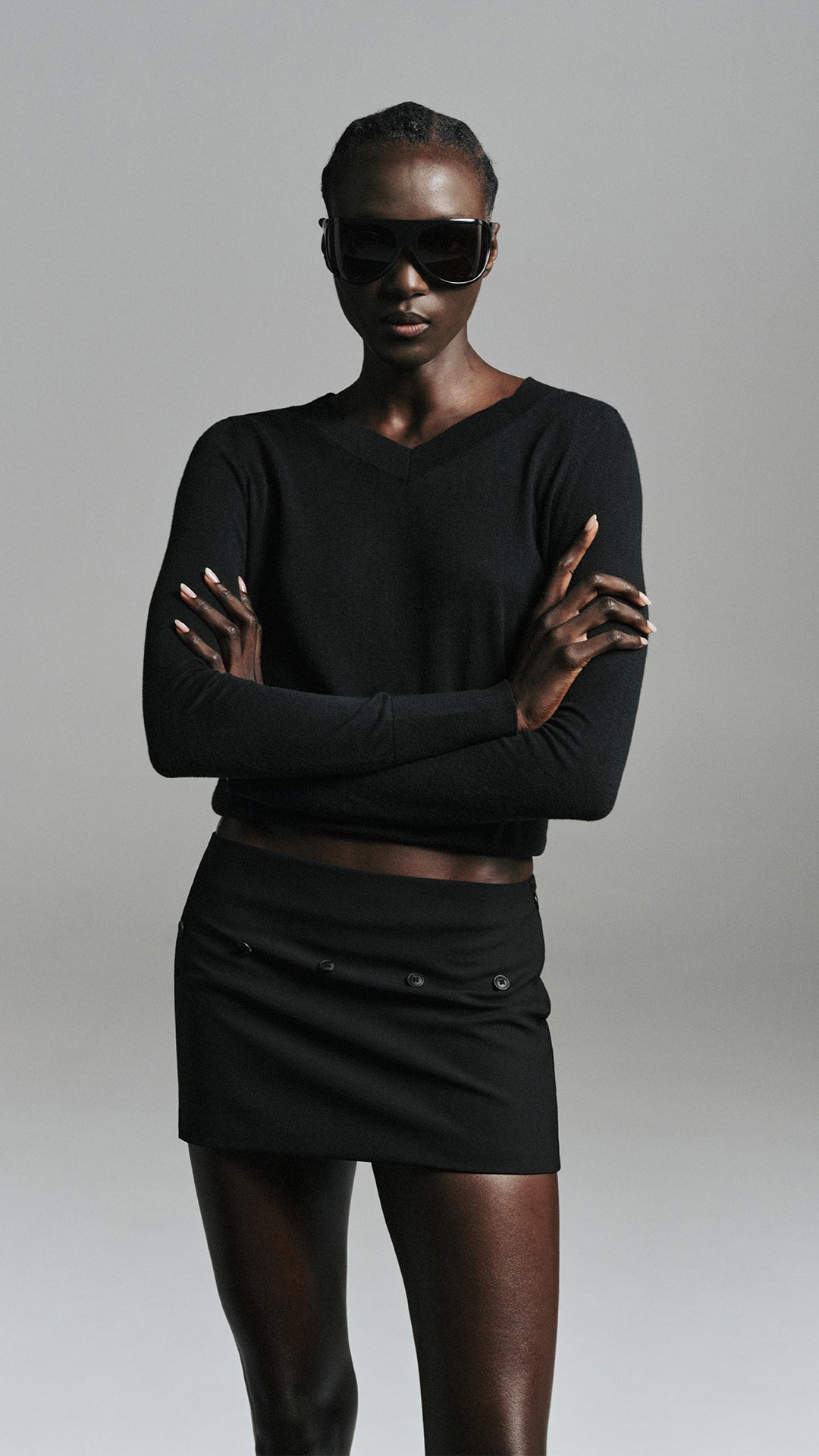 Detachable Suiting Skirt