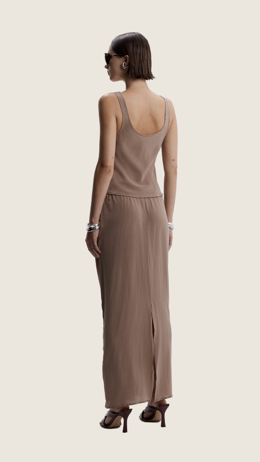 Silk Maxi Skirt image 2